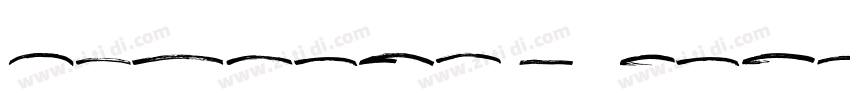 Tomarik W05 Brush字体转换 Tomarik W05 Brush字体转换
